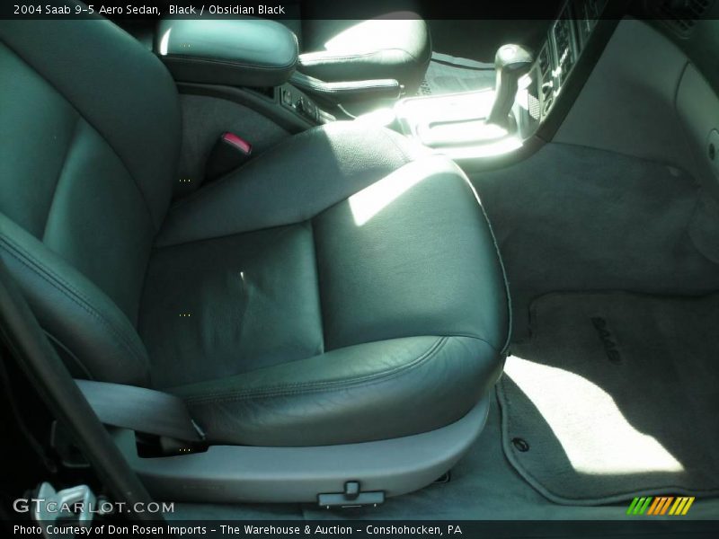 Black / Obsidian Black 2004 Saab 9-5 Aero Sedan