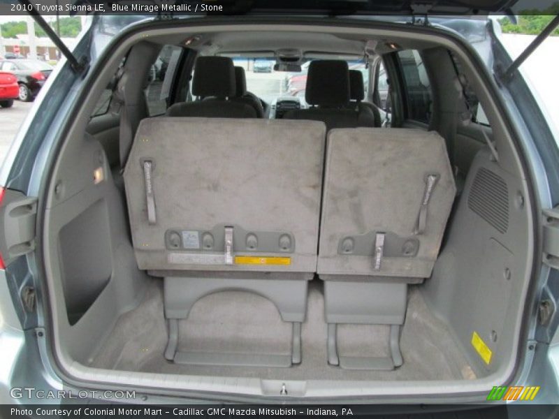 Blue Mirage Metallic / Stone 2010 Toyota Sienna LE