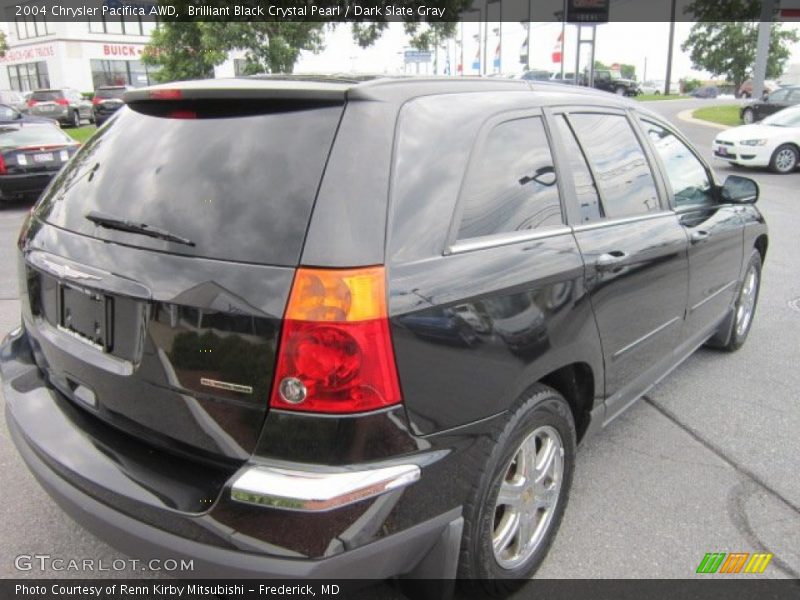 Brilliant Black Crystal Pearl / Dark Slate Gray 2004 Chrysler Pacifica AWD