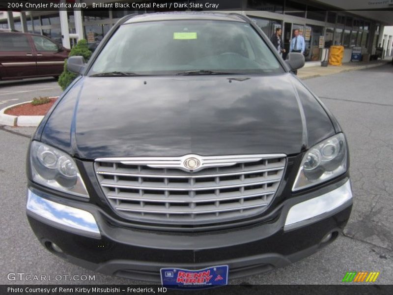 Brilliant Black Crystal Pearl / Dark Slate Gray 2004 Chrysler Pacifica AWD