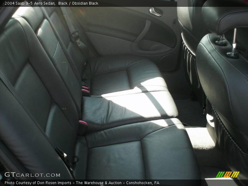 Black / Obsidian Black 2004 Saab 9-5 Aero Sedan