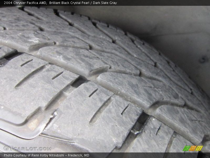 Brilliant Black Crystal Pearl / Dark Slate Gray 2004 Chrysler Pacifica AWD