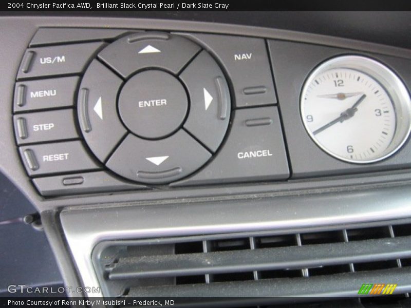 Brilliant Black Crystal Pearl / Dark Slate Gray 2004 Chrysler Pacifica AWD