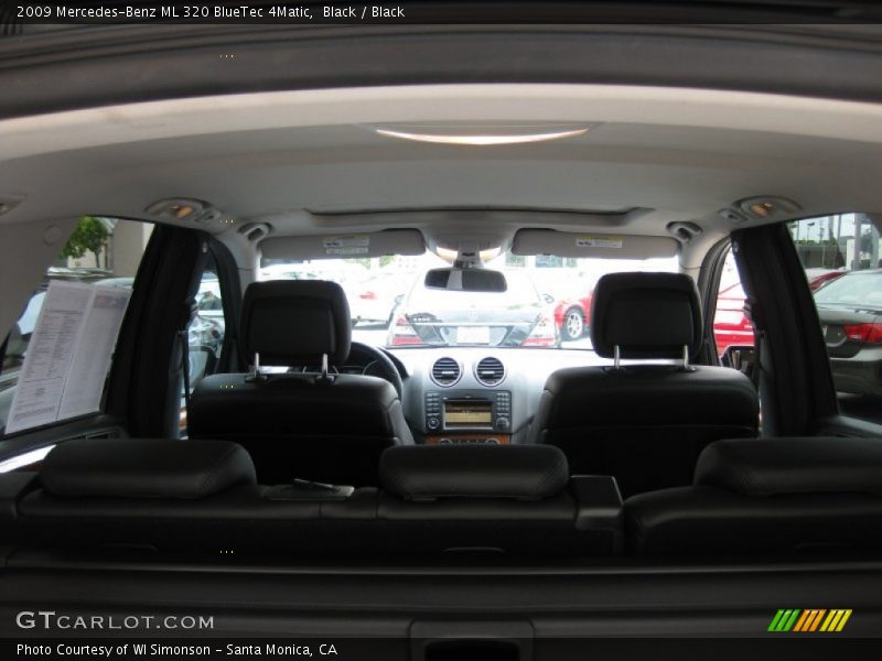 Black / Black 2009 Mercedes-Benz ML 320 BlueTec 4Matic