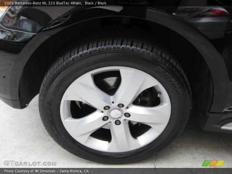 Black / Black 2009 Mercedes-Benz ML 320 BlueTec 4Matic