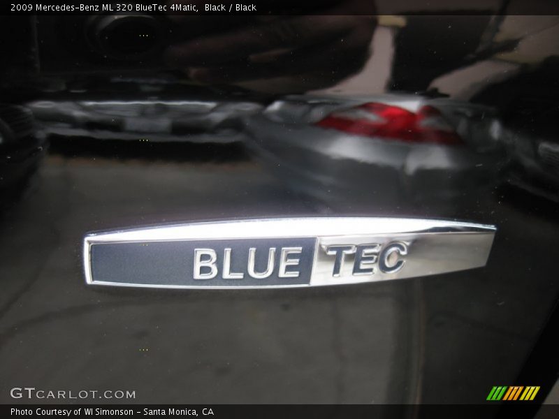 Black / Black 2009 Mercedes-Benz ML 320 BlueTec 4Matic