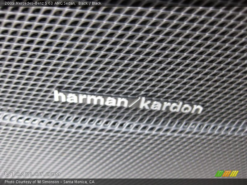 Black / Black 2009 Mercedes-Benz S 63 AMG Sedan