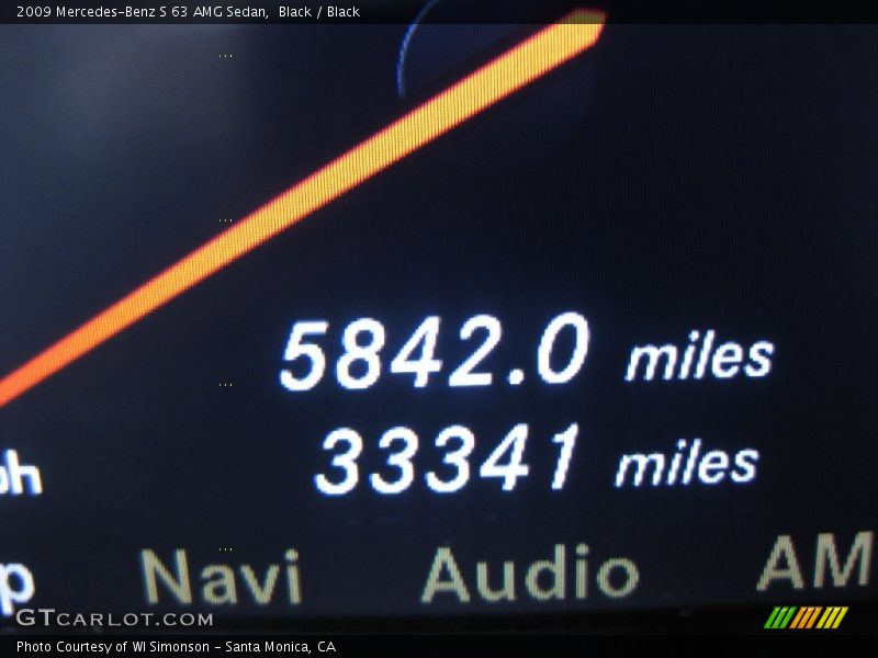 Black / Black 2009 Mercedes-Benz S 63 AMG Sedan