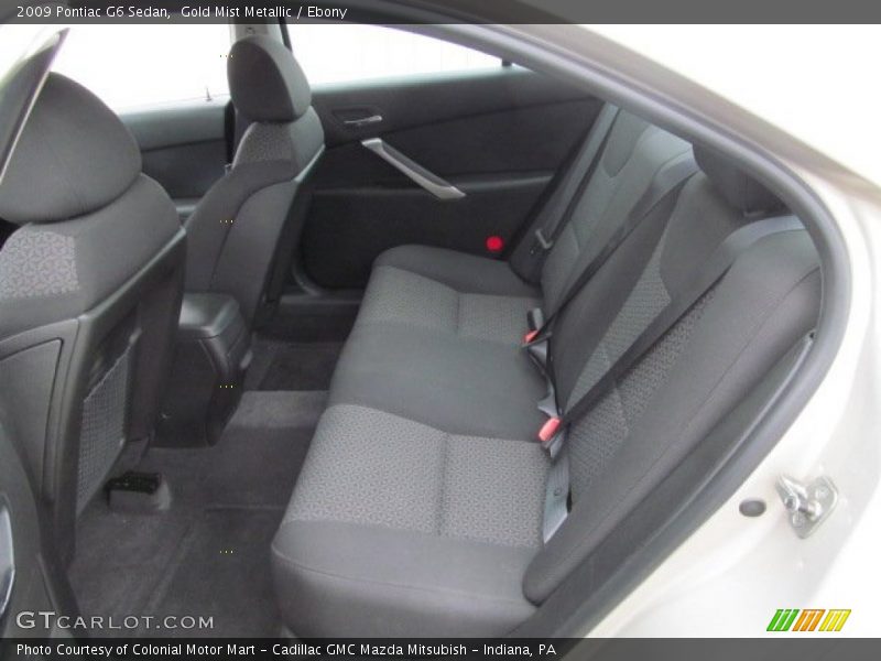 Gold Mist Metallic / Ebony 2009 Pontiac G6 Sedan
