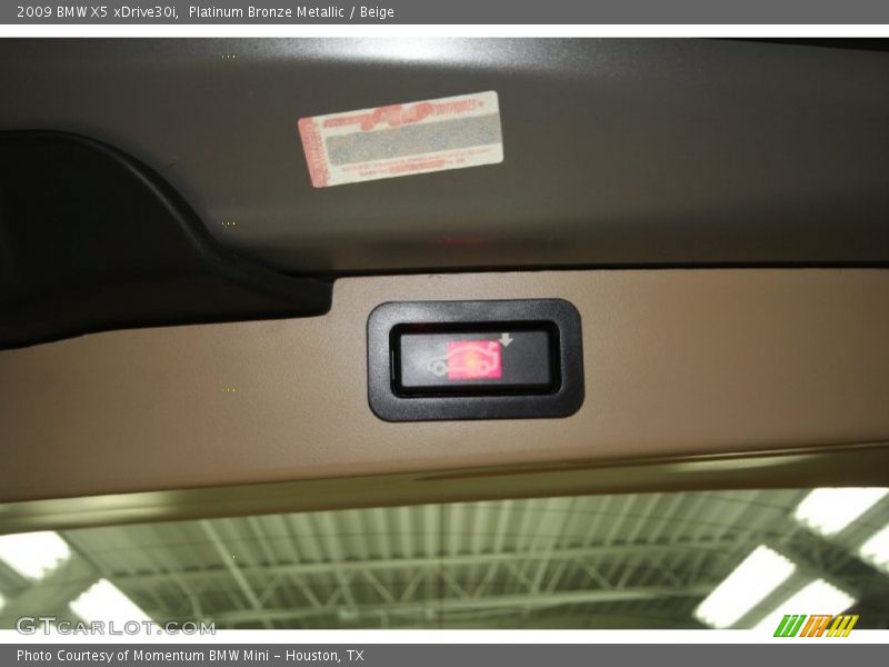 Platinum Bronze Metallic / Beige 2009 BMW X5 xDrive30i