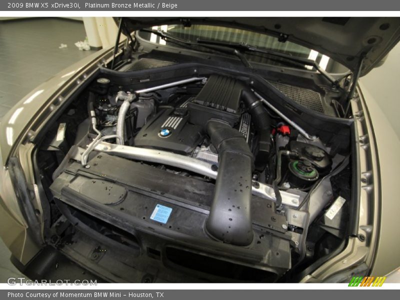Platinum Bronze Metallic / Beige 2009 BMW X5 xDrive30i