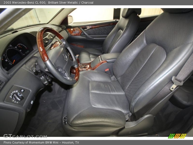  2003 CL 600 Charcoal Interior