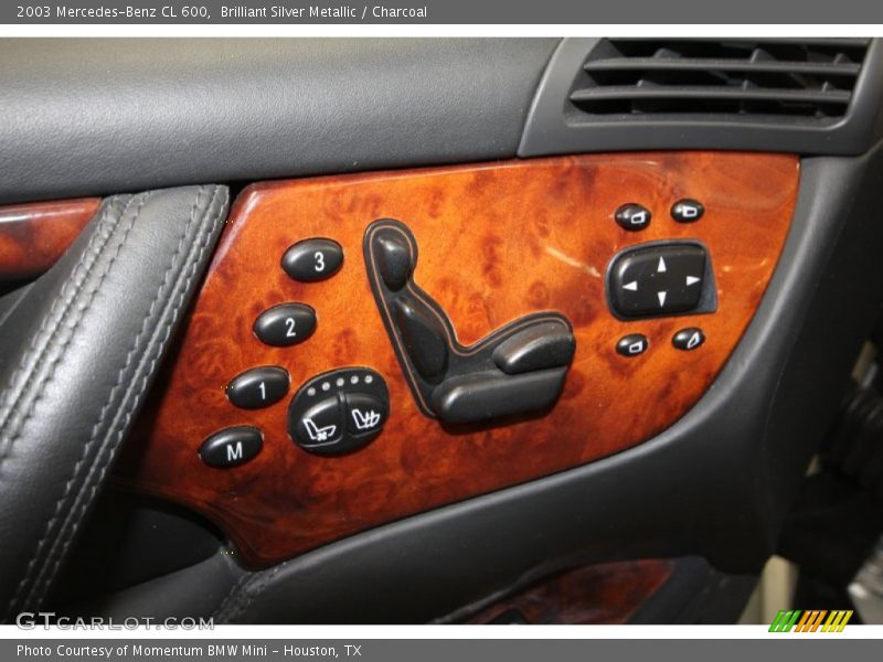 Controls of 2003 CL 600