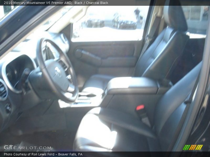 Black / Charcoal Black 2010 Mercury Mountaineer V6 Premier AWD