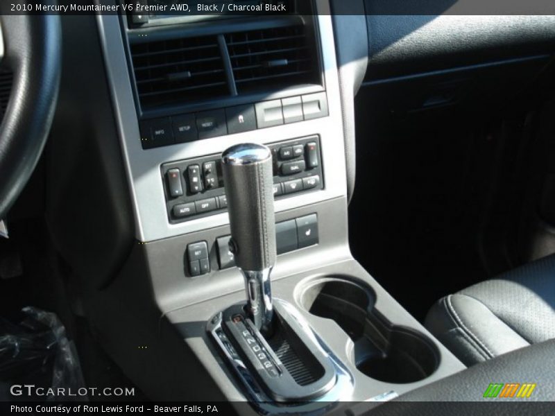 Black / Charcoal Black 2010 Mercury Mountaineer V6 Premier AWD