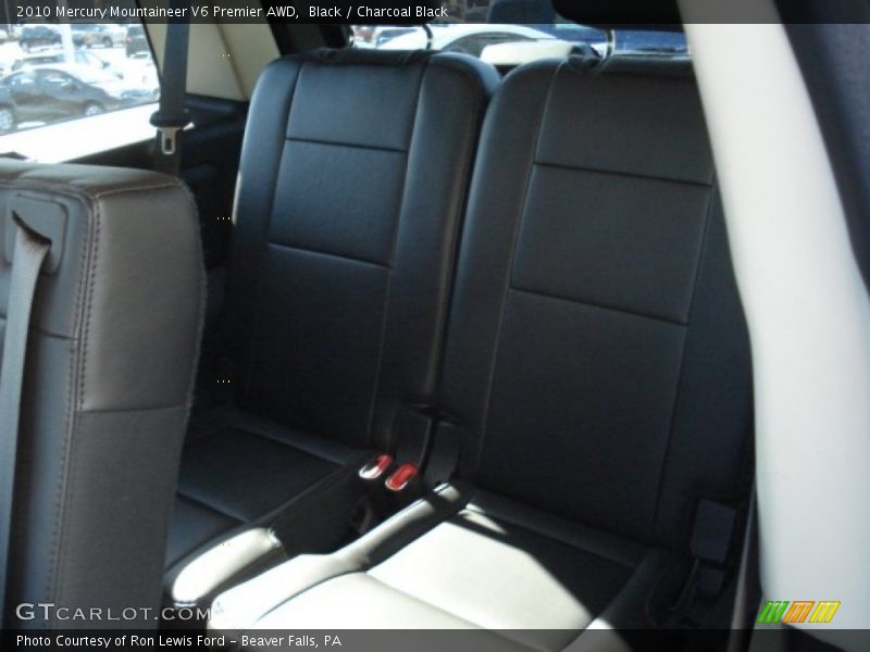 Black / Charcoal Black 2010 Mercury Mountaineer V6 Premier AWD