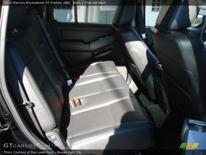 Black / Charcoal Black 2010 Mercury Mountaineer V6 Premier AWD