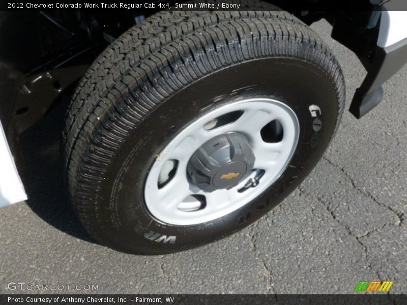  2012 Colorado Work Truck Regular Cab 4x4 Wheel