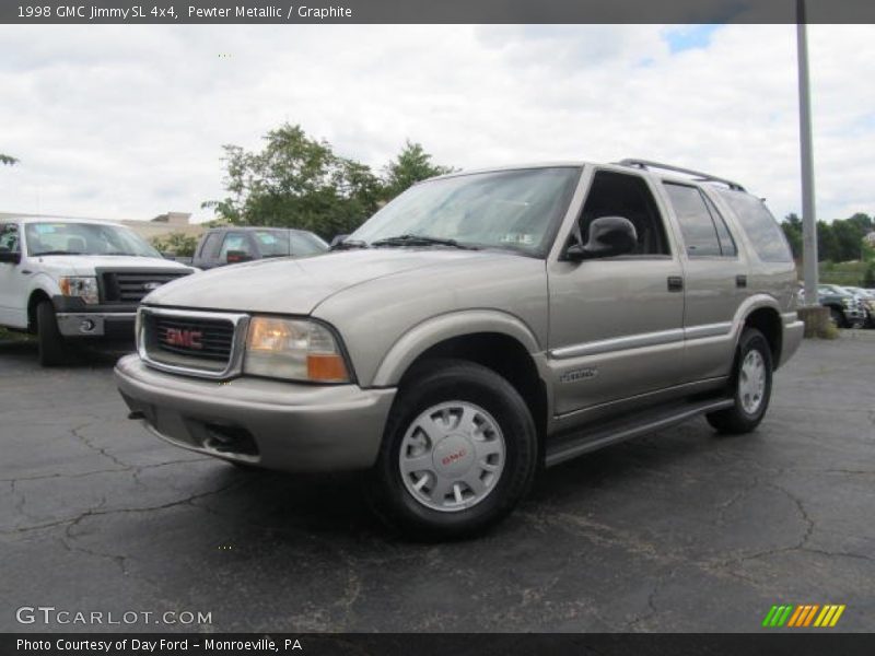 Pewter Metallic / Graphite 1998 GMC Jimmy SL 4x4