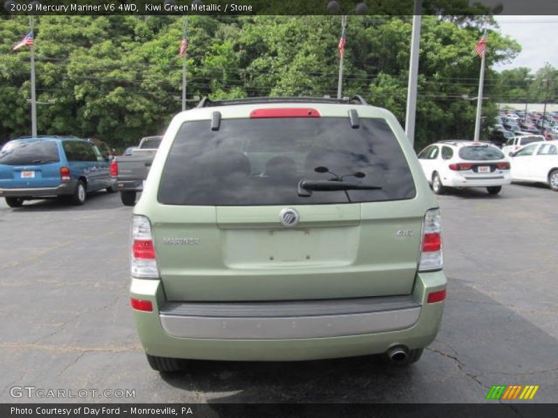 Kiwi Green Metallic / Stone 2009 Mercury Mariner V6 4WD