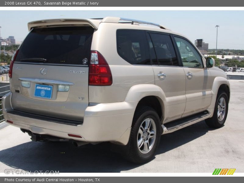 Savannah Beige Metallic / Ivory 2008 Lexus GX 470