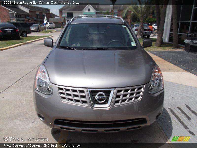 Gotham Gray Metallic / Gray 2008 Nissan Rogue SL
