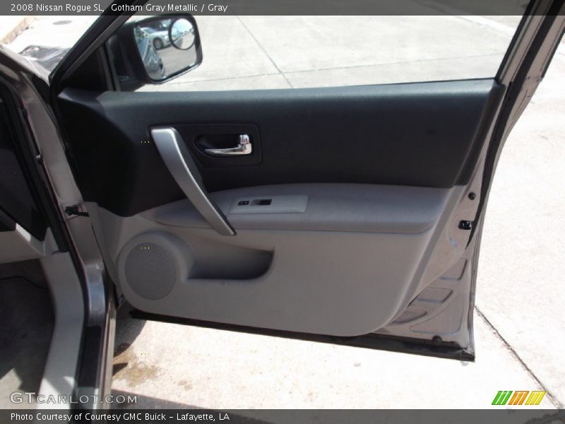 Gotham Gray Metallic / Gray 2008 Nissan Rogue SL