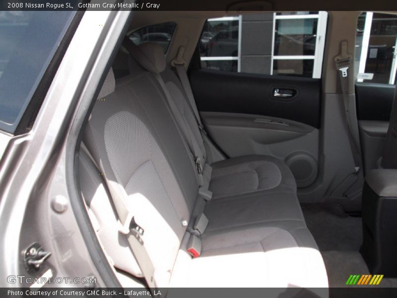 Gotham Gray Metallic / Gray 2008 Nissan Rogue SL