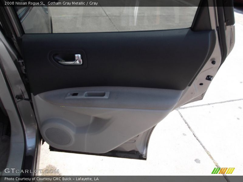 Gotham Gray Metallic / Gray 2008 Nissan Rogue SL
