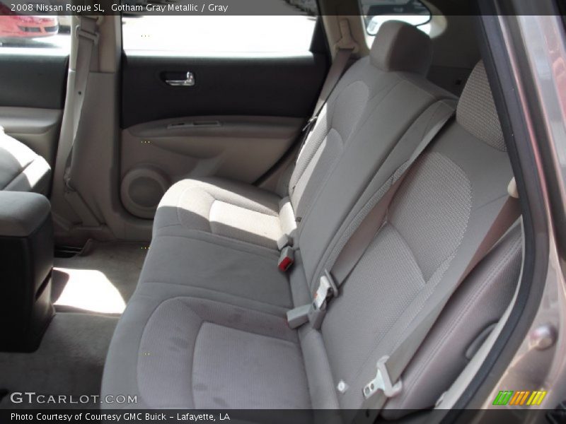 Gotham Gray Metallic / Gray 2008 Nissan Rogue SL