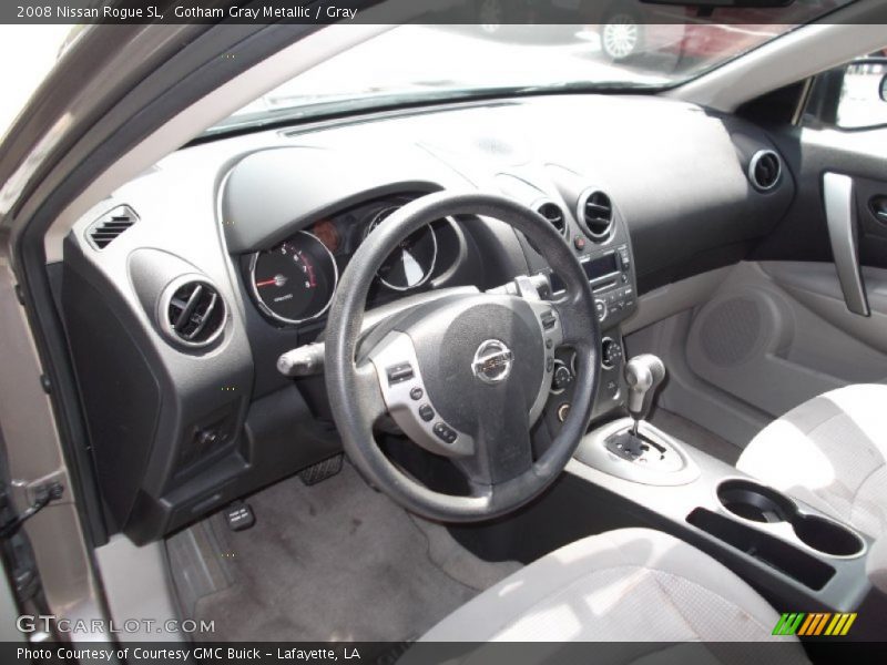 Gotham Gray Metallic / Gray 2008 Nissan Rogue SL