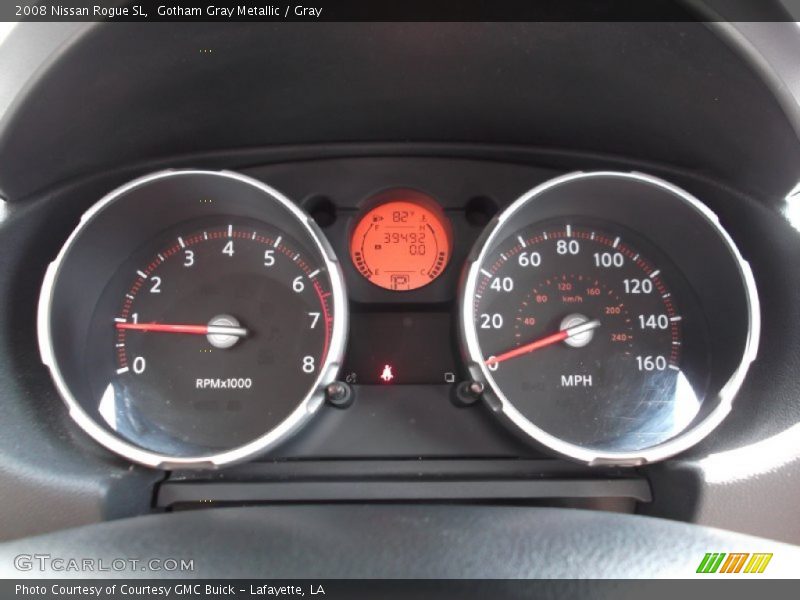 Gotham Gray Metallic / Gray 2008 Nissan Rogue SL