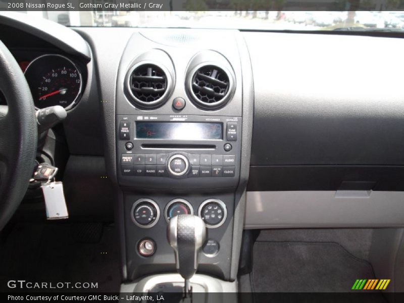 Gotham Gray Metallic / Gray 2008 Nissan Rogue SL