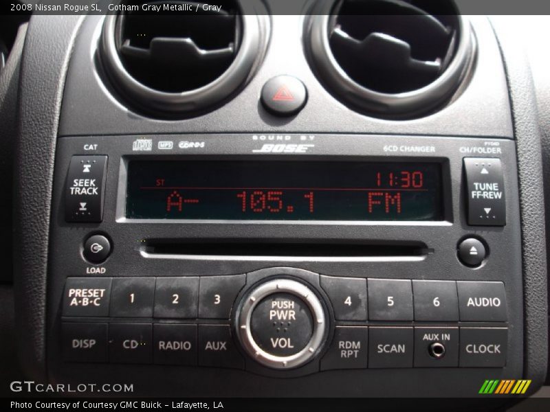 Gotham Gray Metallic / Gray 2008 Nissan Rogue SL