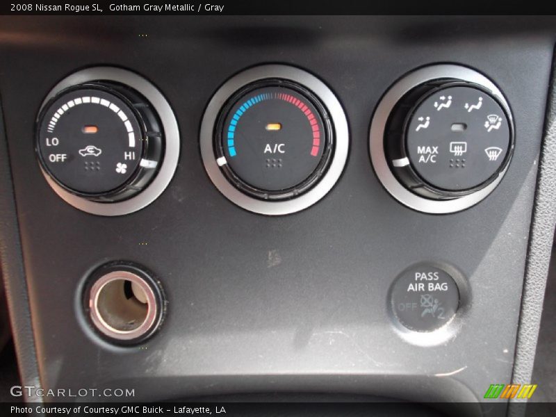 Gotham Gray Metallic / Gray 2008 Nissan Rogue SL