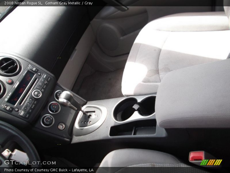 Gotham Gray Metallic / Gray 2008 Nissan Rogue SL