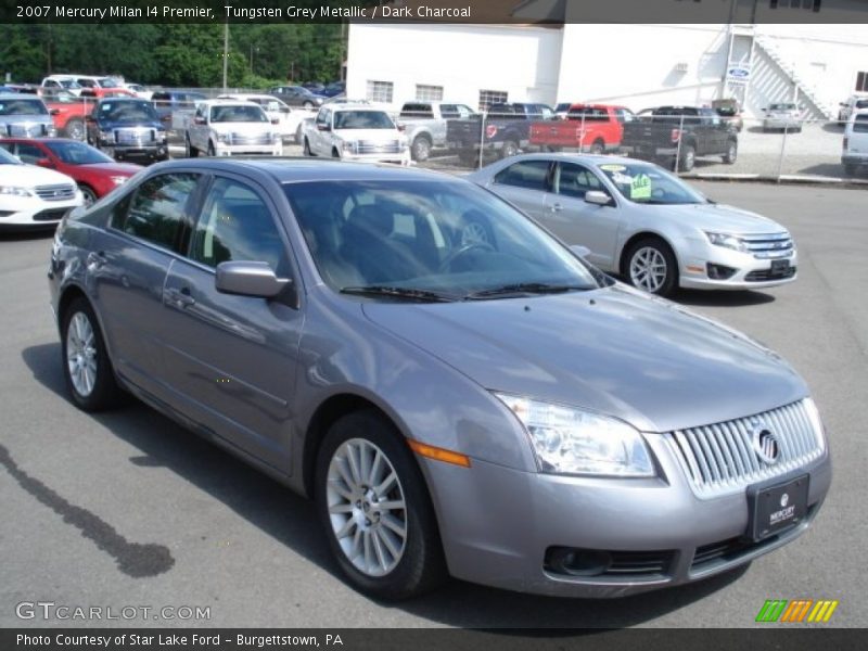 Tungsten Grey Metallic / Dark Charcoal 2007 Mercury Milan I4 Premier