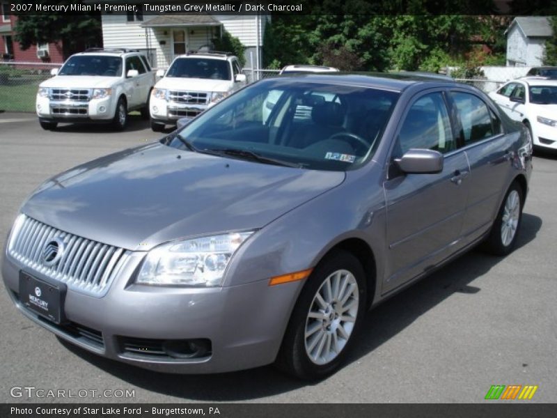 Tungsten Grey Metallic / Dark Charcoal 2007 Mercury Milan I4 Premier