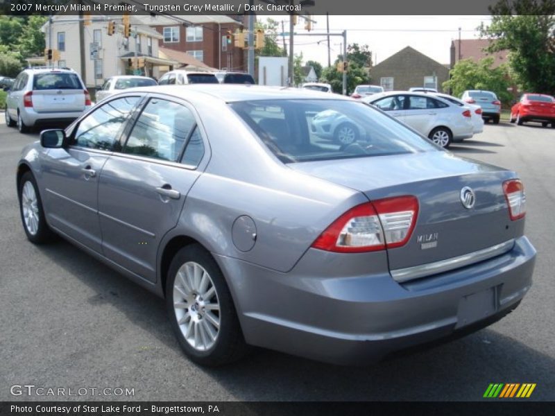 Tungsten Grey Metallic / Dark Charcoal 2007 Mercury Milan I4 Premier