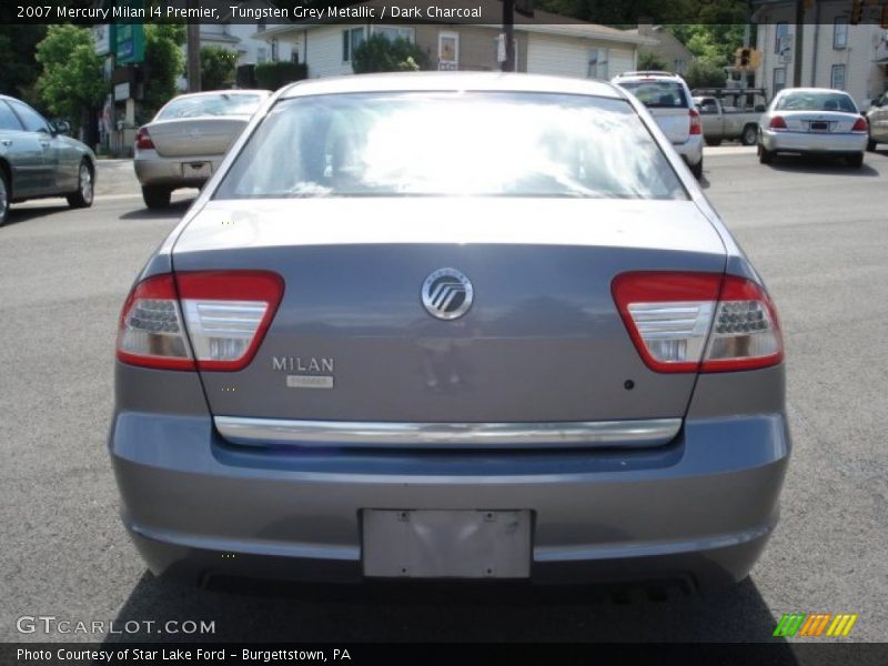 Tungsten Grey Metallic / Dark Charcoal 2007 Mercury Milan I4 Premier