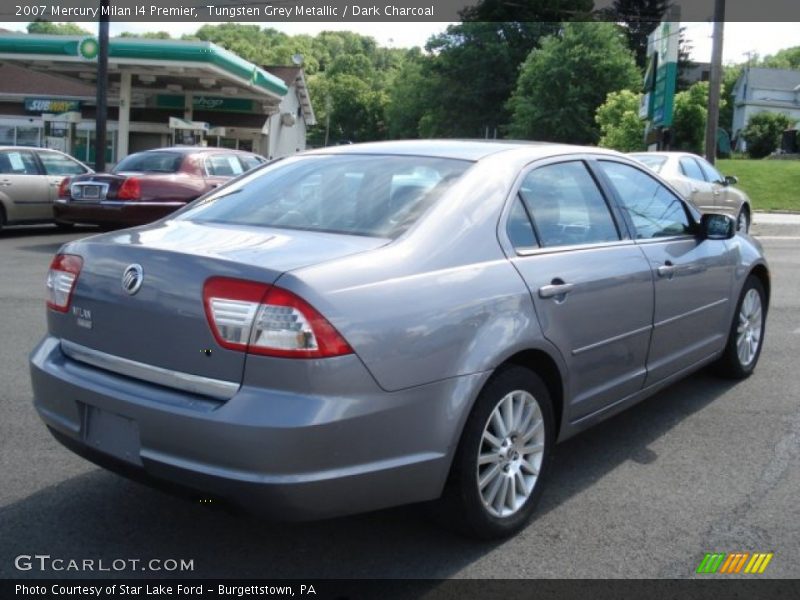 Tungsten Grey Metallic / Dark Charcoal 2007 Mercury Milan I4 Premier