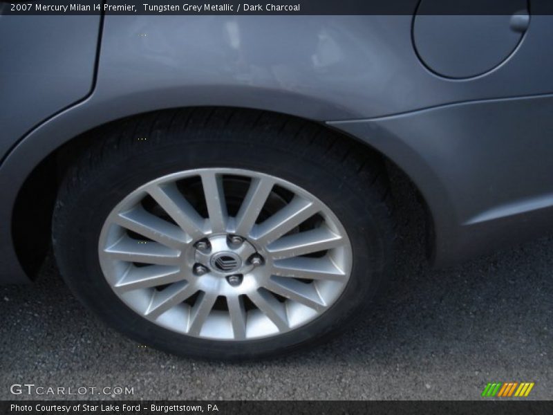 Tungsten Grey Metallic / Dark Charcoal 2007 Mercury Milan I4 Premier