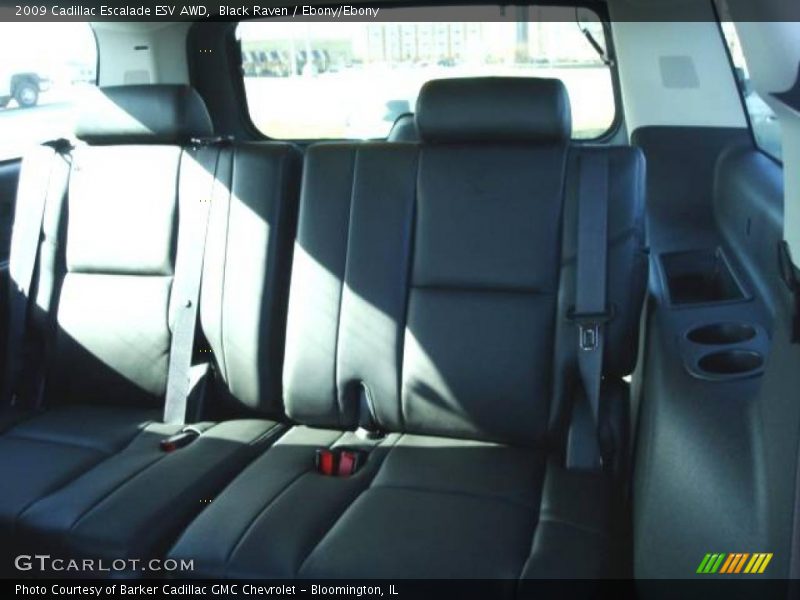 Black Raven / Ebony/Ebony 2009 Cadillac Escalade ESV AWD