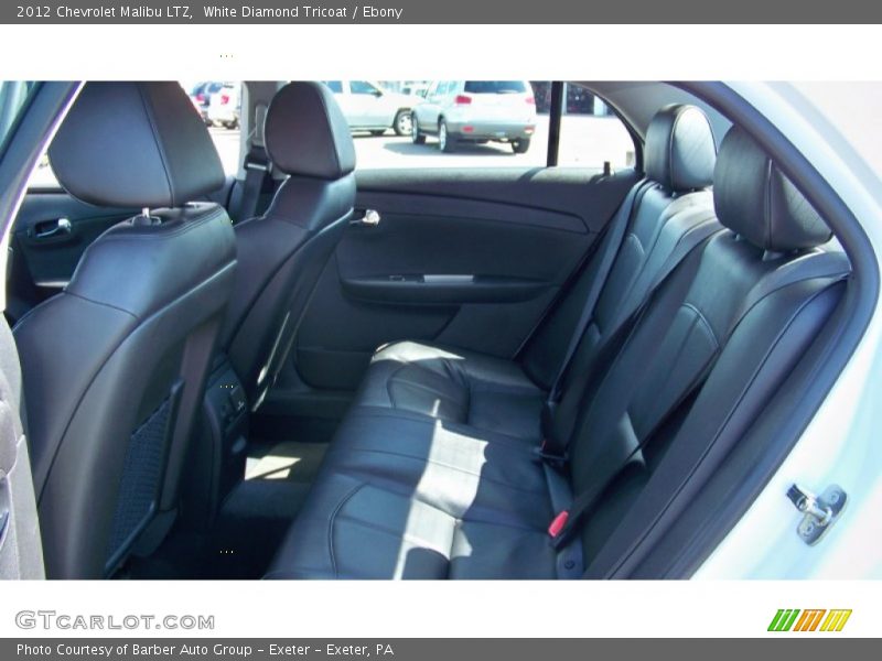 White Diamond Tricoat / Ebony 2012 Chevrolet Malibu LTZ