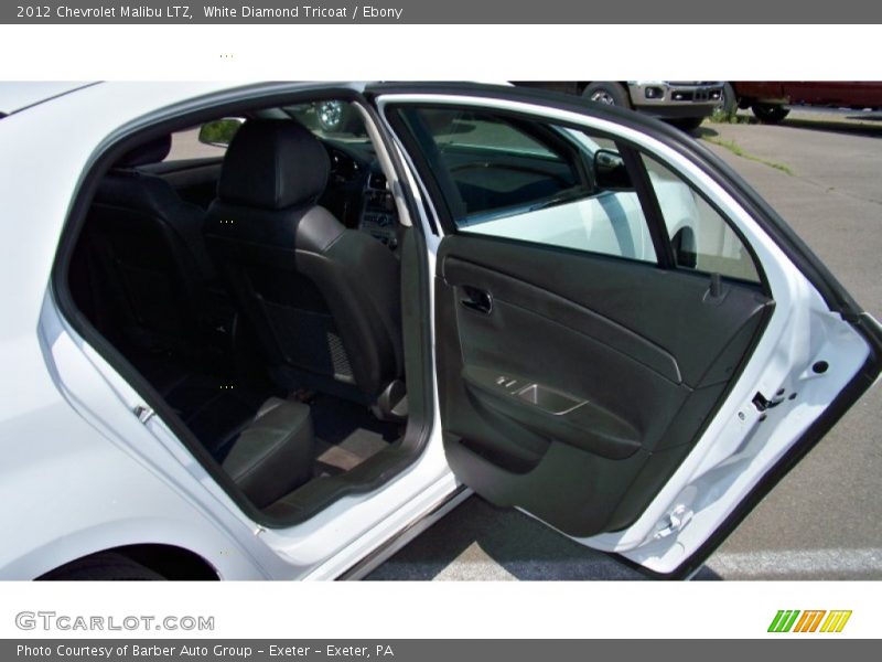 White Diamond Tricoat / Ebony 2012 Chevrolet Malibu LTZ