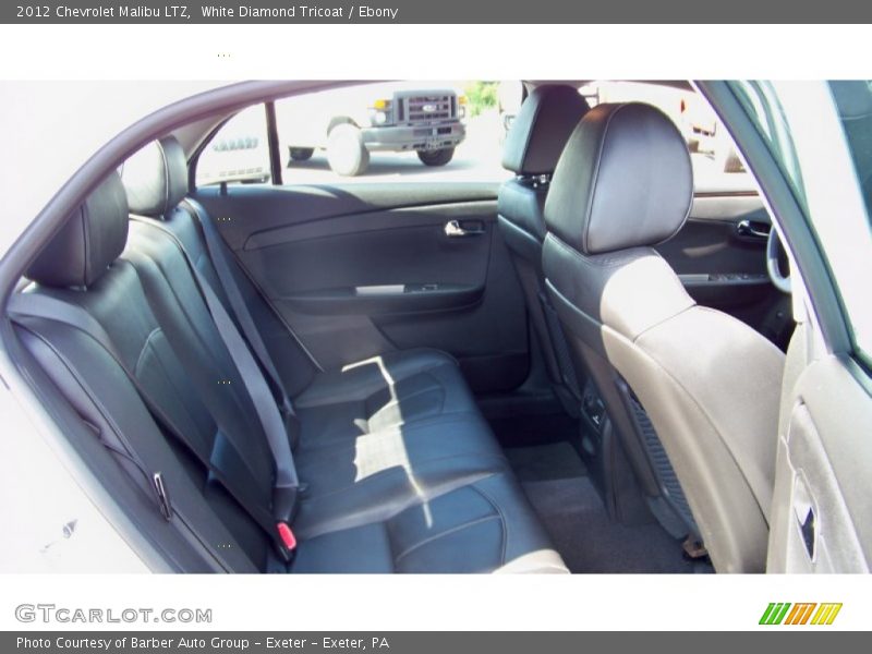White Diamond Tricoat / Ebony 2012 Chevrolet Malibu LTZ