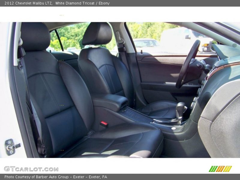 White Diamond Tricoat / Ebony 2012 Chevrolet Malibu LTZ