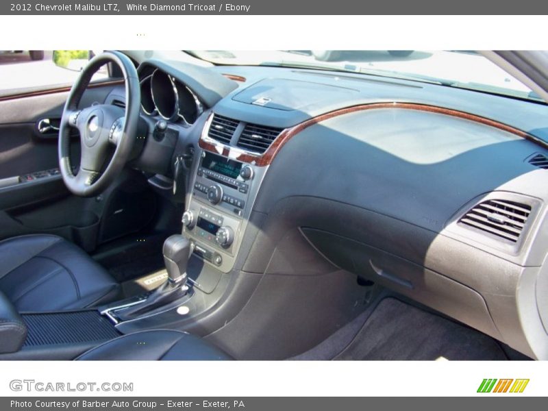 White Diamond Tricoat / Ebony 2012 Chevrolet Malibu LTZ