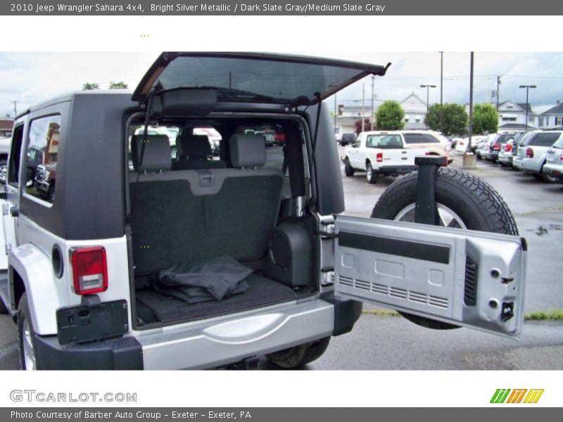Bright Silver Metallic / Dark Slate Gray/Medium Slate Gray 2010 Jeep Wrangler Sahara 4x4
