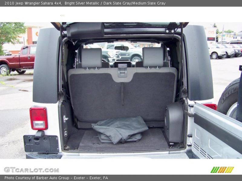 Bright Silver Metallic / Dark Slate Gray/Medium Slate Gray 2010 Jeep Wrangler Sahara 4x4